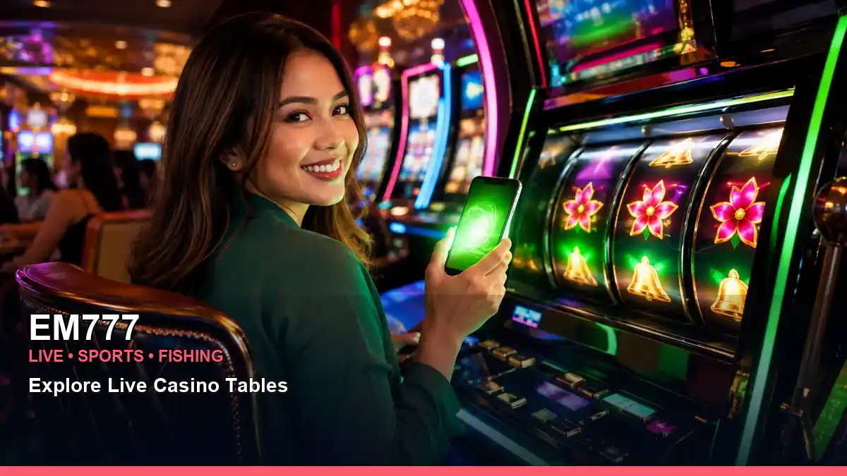 EM777 first-deposit casino rewards for Philippine players