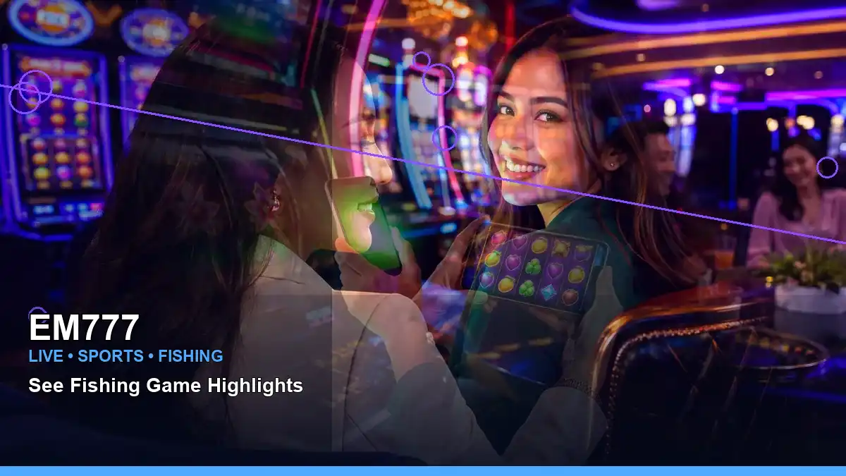 EM777 football preview guide content for Philippine users, paired with a left-diagonal burst free spins slot-game visual.